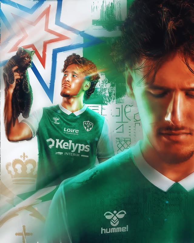 Lucas Stassin — Poster joueur — AS Saint-Étienne